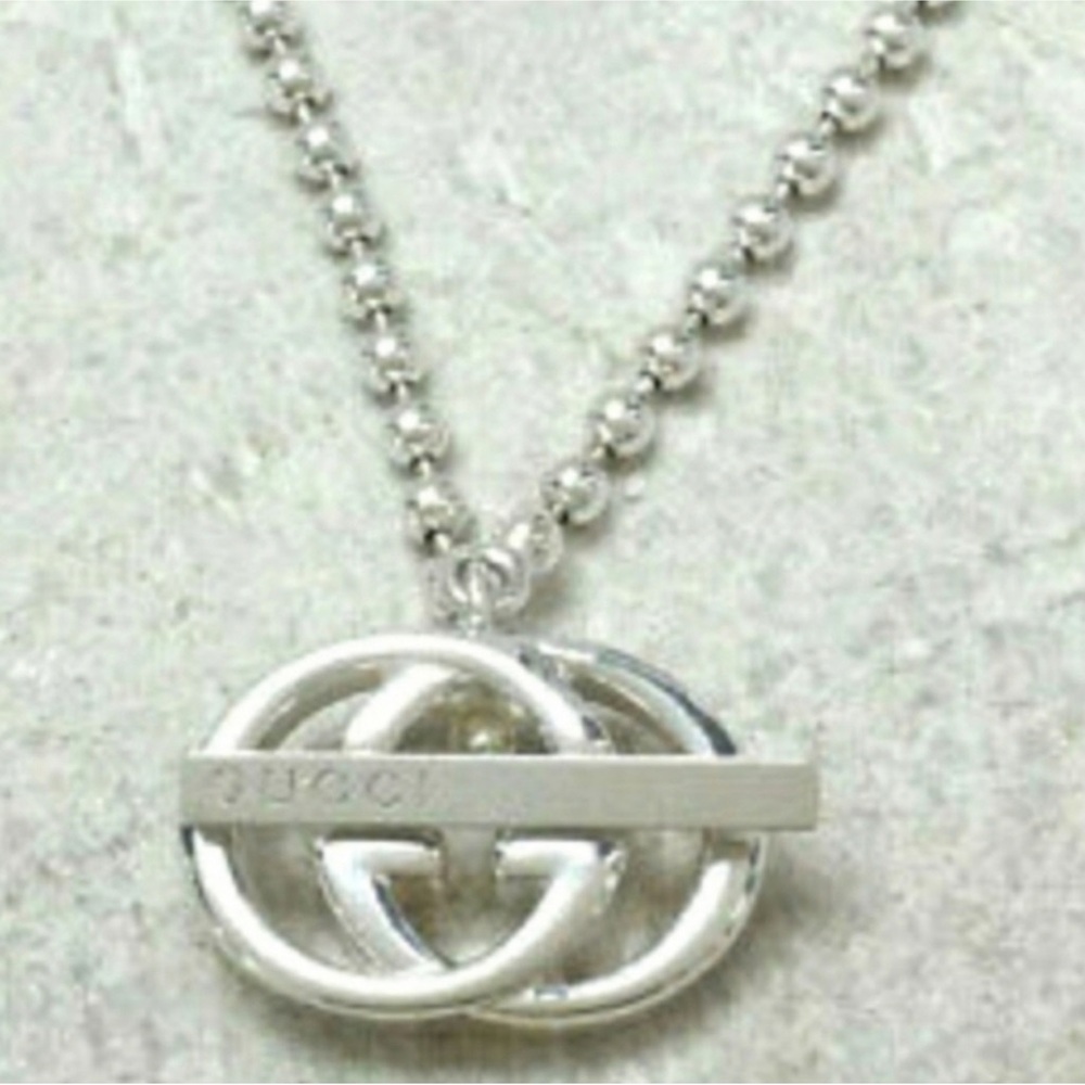 RARE Gucci Luxury necklace ✨️ with Double G Statement ✨️ necklace PRISTI… - Picture 6 of 6